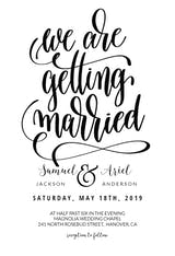 Getting married - Wedding Invitation